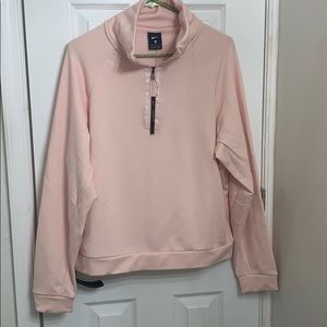 Baby Pink Nike Quarter zip NWT